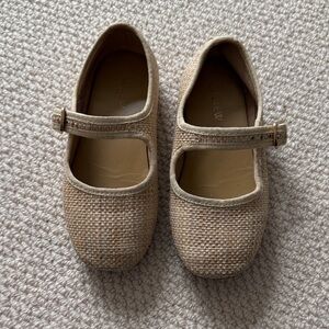 J. Crew Kids Raffia Mary Jane Shoes